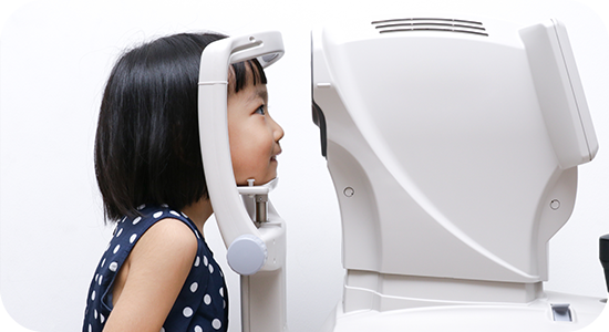 小児眼科にも対応